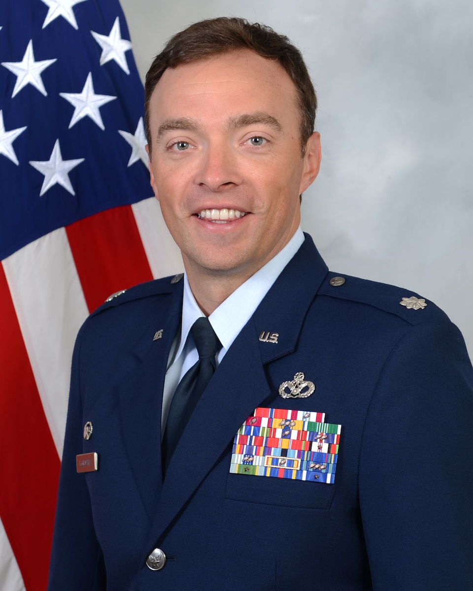U.S. Air Force Lt. Col. John Legloahec, 627th Civil Engineer Squadron commander,