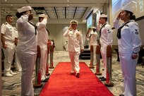 USS Arlington Change of Command