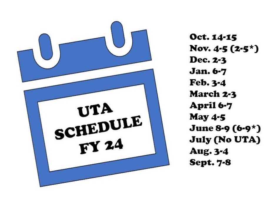 UTA schedule for FY 24