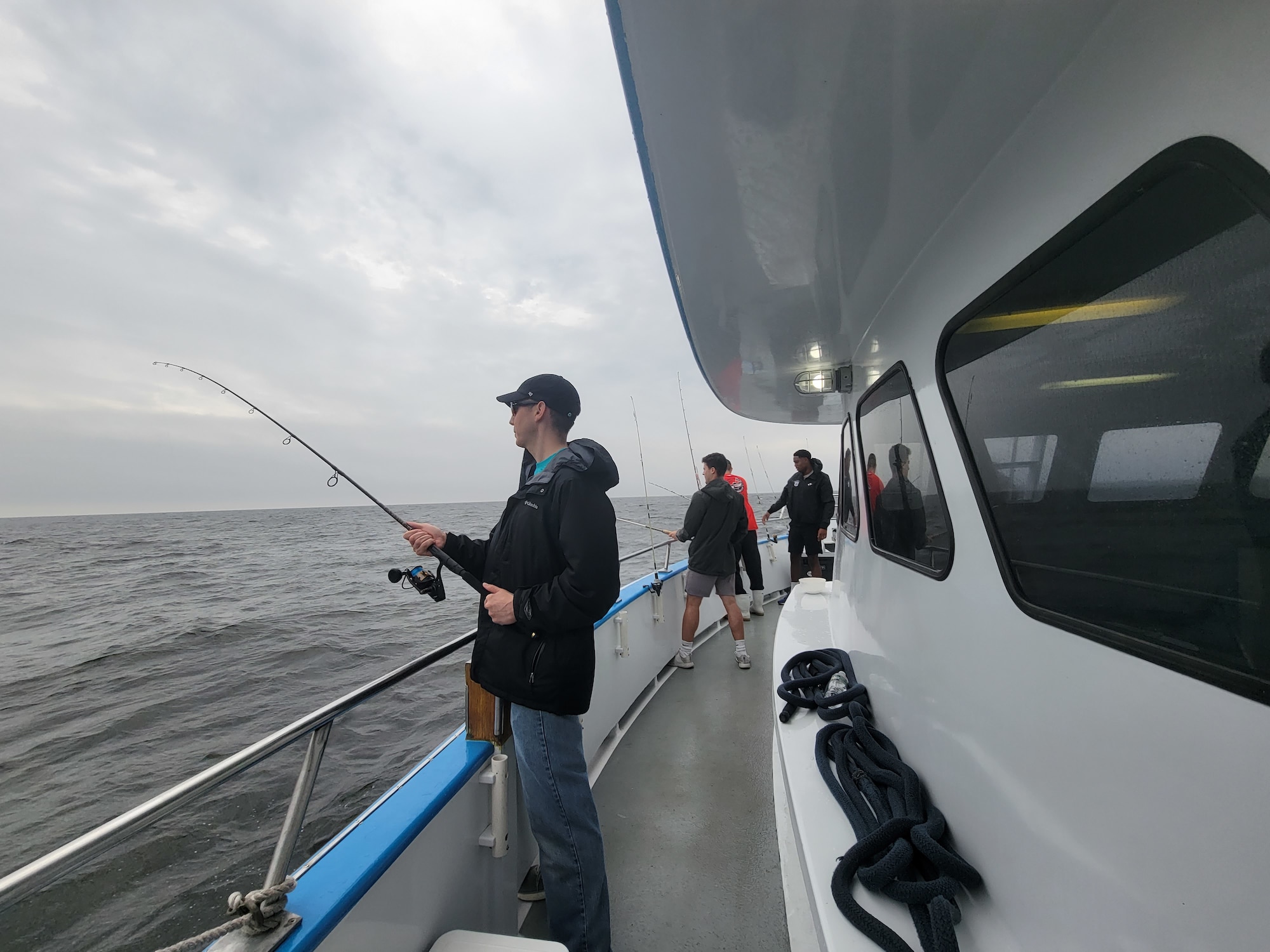 Image of people fishing