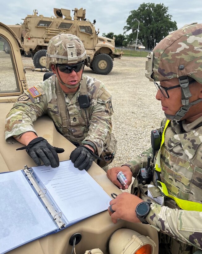 268th ICTC Conducts MOBEX at Fort Riley