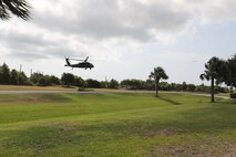The flight took 20 district team members from the Jadwin Building, down the Texas coast to the Brazos River Floodgates, north to Addicks and Barker reservoirs, to the Conroe Army Reserve Center, the Wallisville Lake Project Office, and down the Houston Shipping Channel back to HQ.