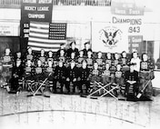 USCG Hockey Team During World War II