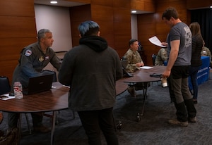 The 477th Fighter Groups hosted an Inactive Ready reserve muster. The muster allows members the opportunity to learn about requirements, benefits and to update their personal information with the Air Force. IRR members are still considered a mobilization asset by the DoD and are subject to recall to active duty.