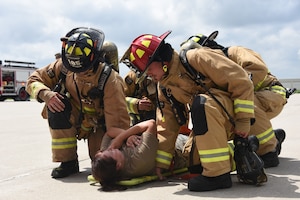 185th ARW conducts mass casualty exercise