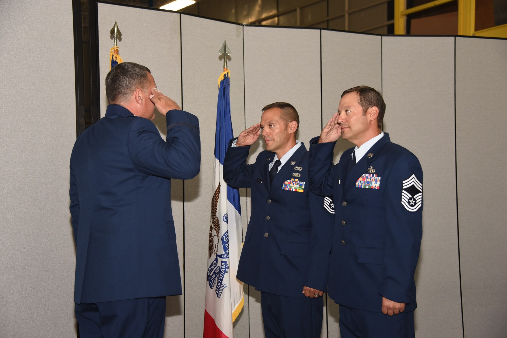 185th ARW twins promote to chief master sergeant