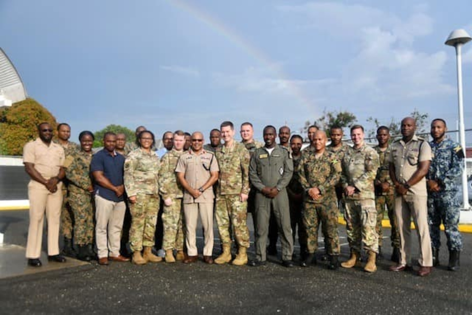 U.S. Army and Air Force subject matter experts with the District of Columbia National Guard joined their Jamaican Defense Force (JDF) counterparts June 27-28 in Kingston, Jamaica to hold the annual JDF-DCNG planning meeting for the Defense Department’s State Partnership Program (SPP), administered by the National Guard Bureau. The two organizations have been conducting military engagements, including subject matter expert exchanges, key leader engagements and familiarization visits since the partnership began in 1999.