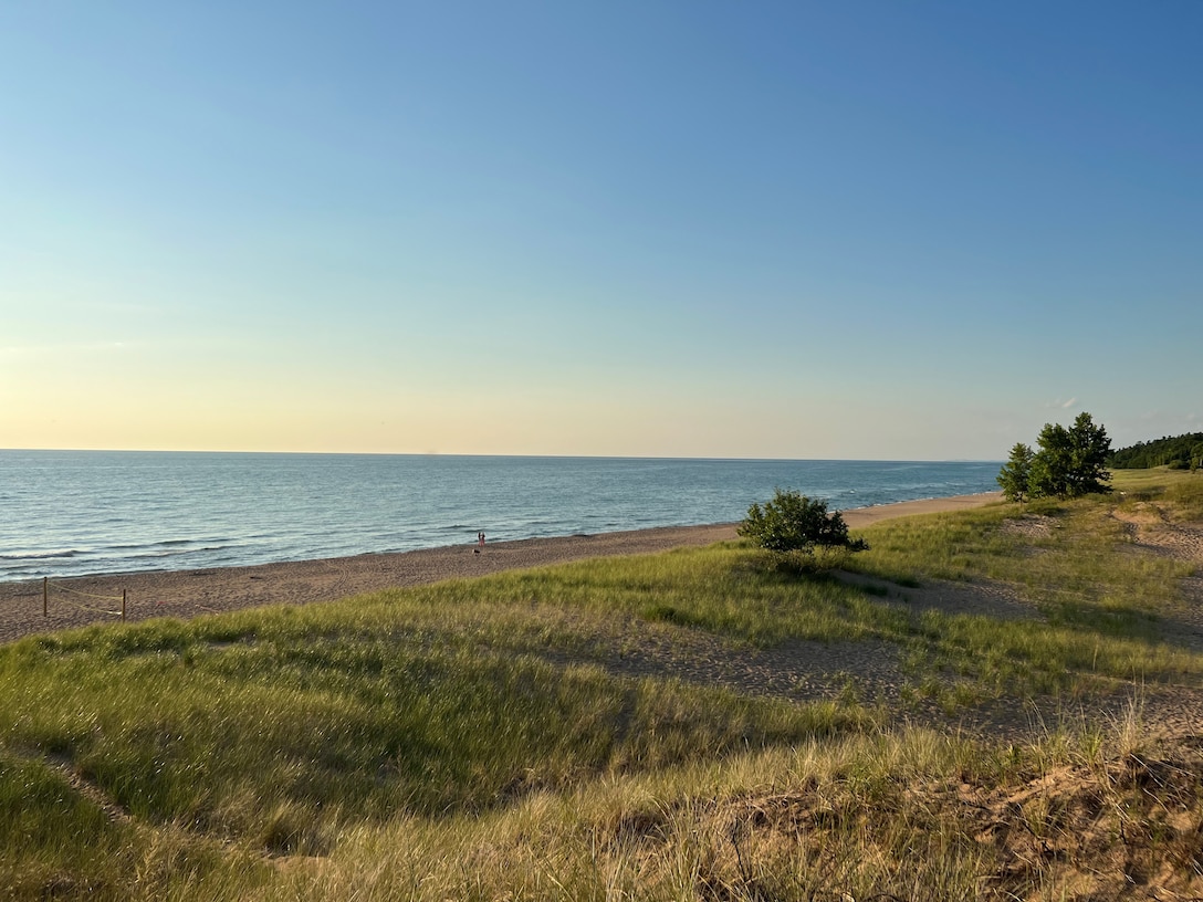 The motor vessel Manitowoc, which successfully completed its transit from Manistee to Muskegon on
Friday, is scheduled to complete permanent repairs in Muskegon.