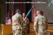 Change of Responsibility from CSM Schmidt to CSM Everette