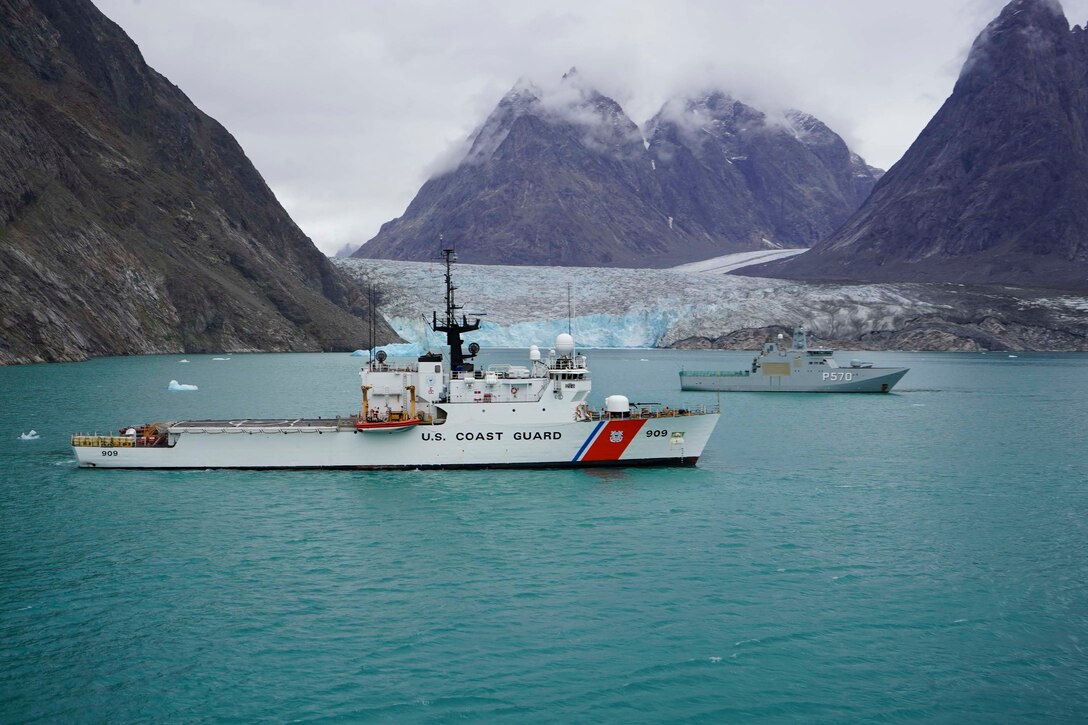 CGC Campbell in Greenland