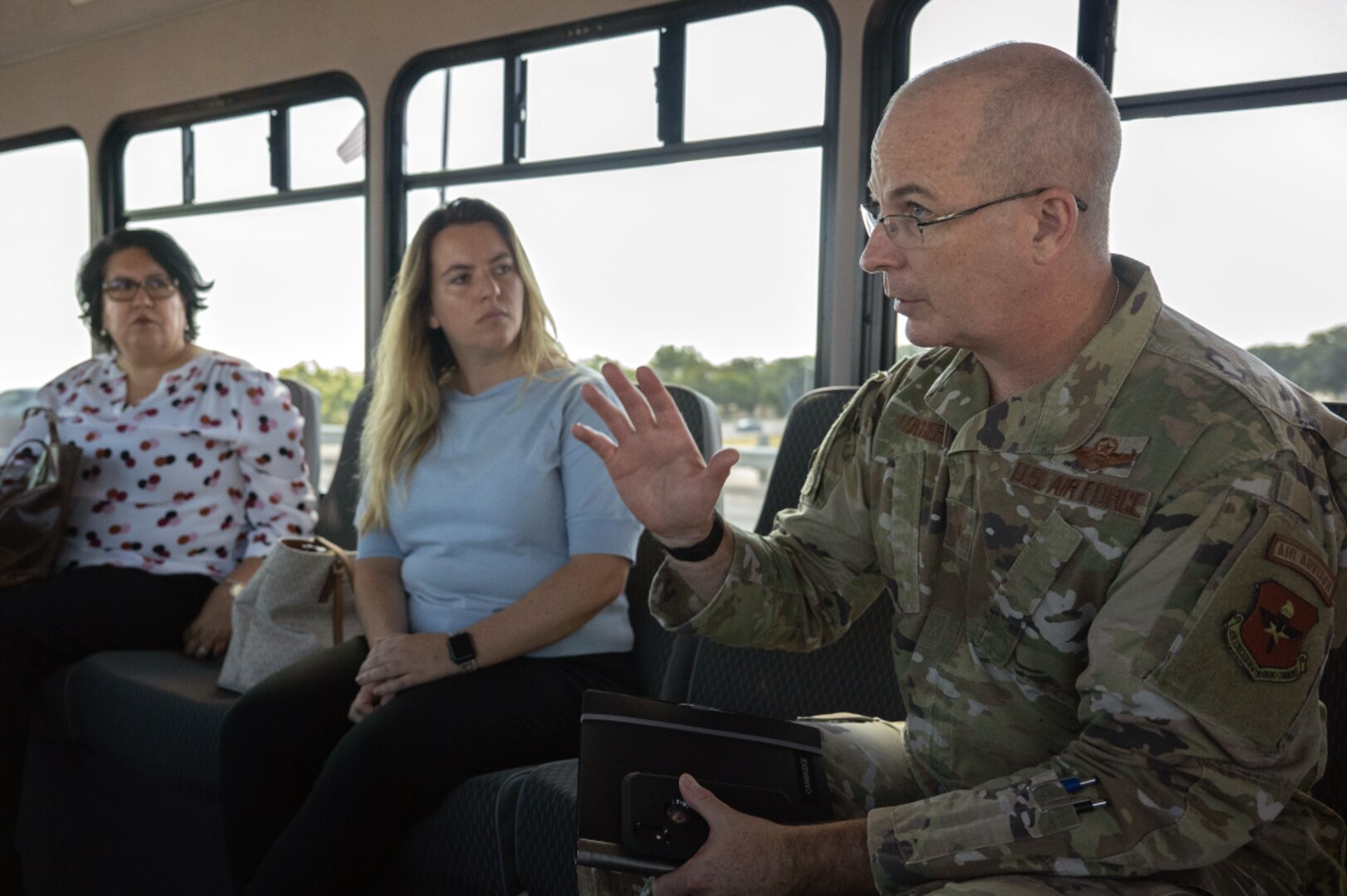 House Armed Services Committee staff members visit JBSA-Lackland