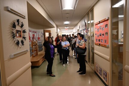 House Armed Services Committee staff members visit JBSA-Lackland