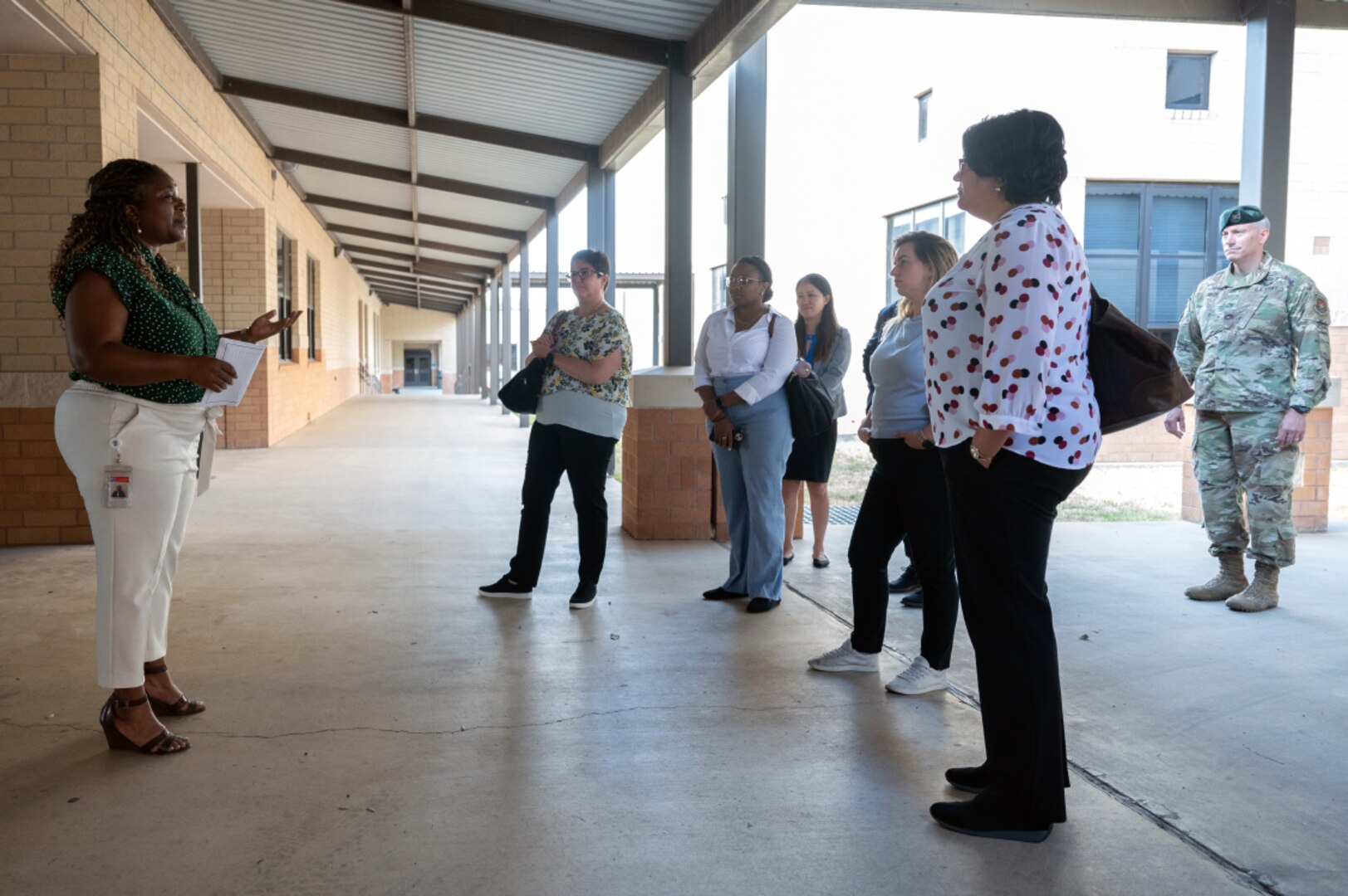 House Armed Services Committee staff members visit JBSA-Lackland