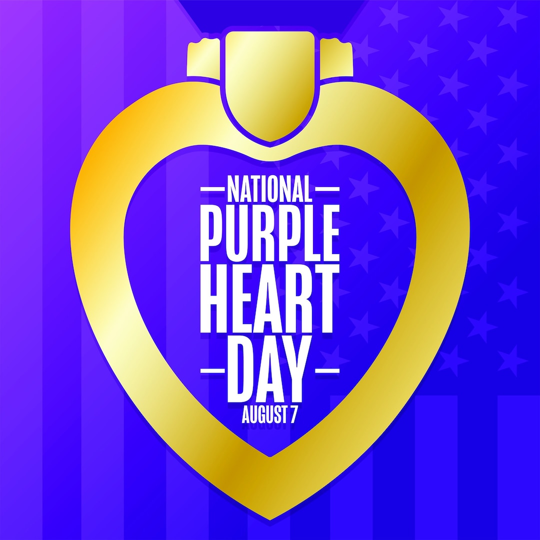 National Purple Heart Day is August 7.