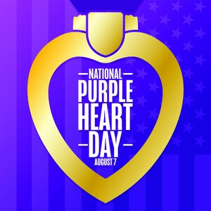 National Purple Heart Day is August 7.