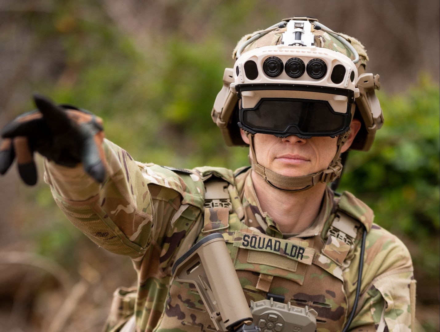 IVAS 1.2 will be the IVAS variant fielded to the close combat force. (U.S. Army photo by Frederick Shear)