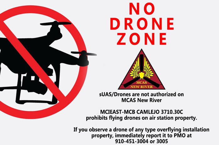 No Drone Zone - MCAS New River