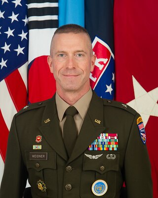 Brig. Gen. John Weidner, Chief of Staff United Nations Command, United States Forces Korea (Photo by United States Forces Korea).