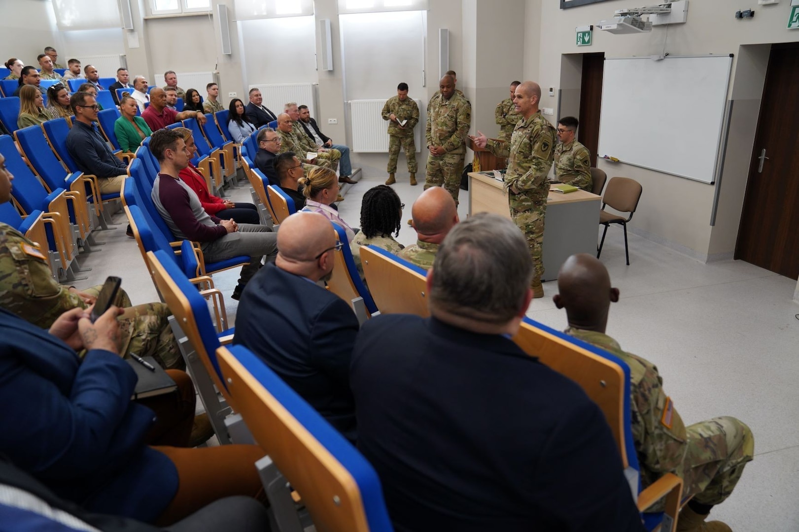 IMCOM Commanding General visits Europe garrisons