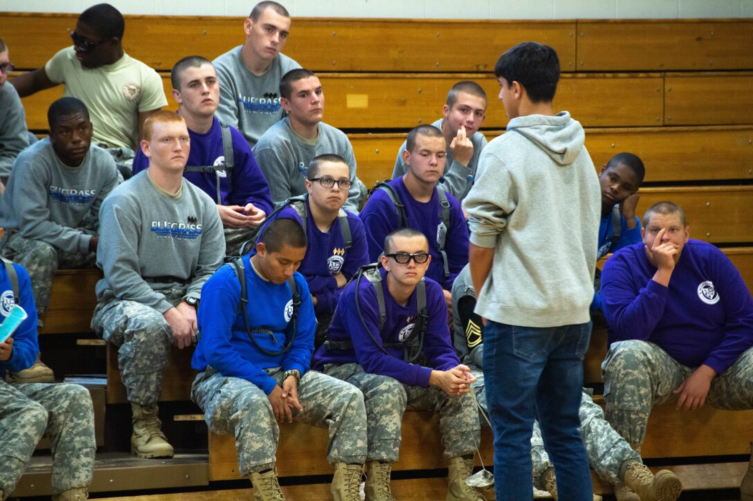 Bluegrass ChalleNGe Academy Graduate Samuel Rivera returns to the academy and speaks to class 48 days before they are set to graduate.