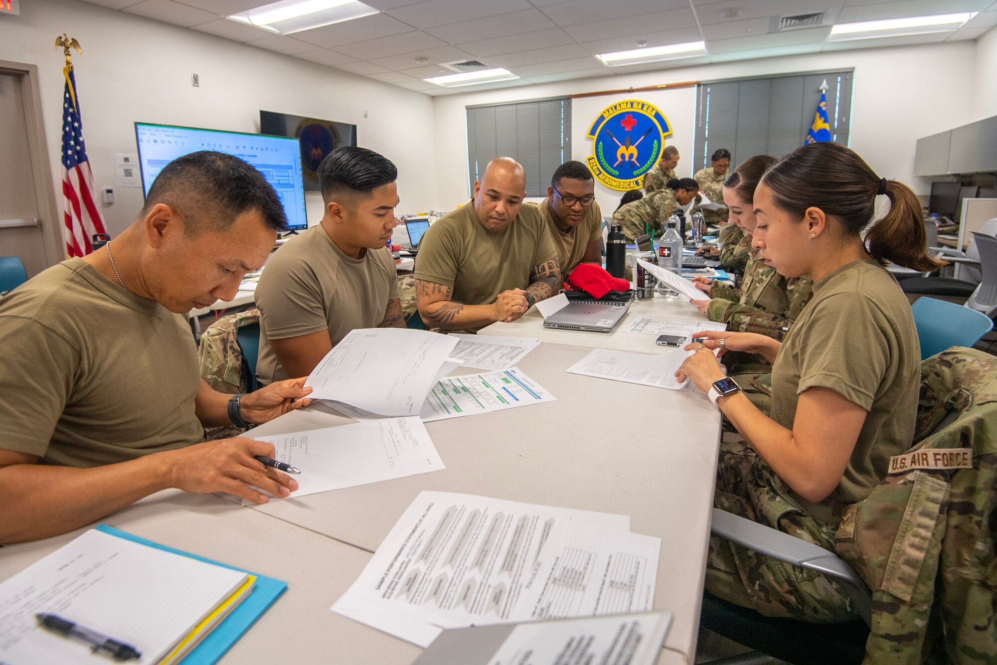 The 624th Regional Support Group hosted a customer service and leadership workshop at Joint Base Pearl Harbor-Hickam, Hawaii, July 20-28, 2023.