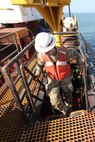 The Padre Island is a “suction hopper dredger” and is currently contracted to dredge parts of Galveston Channel.