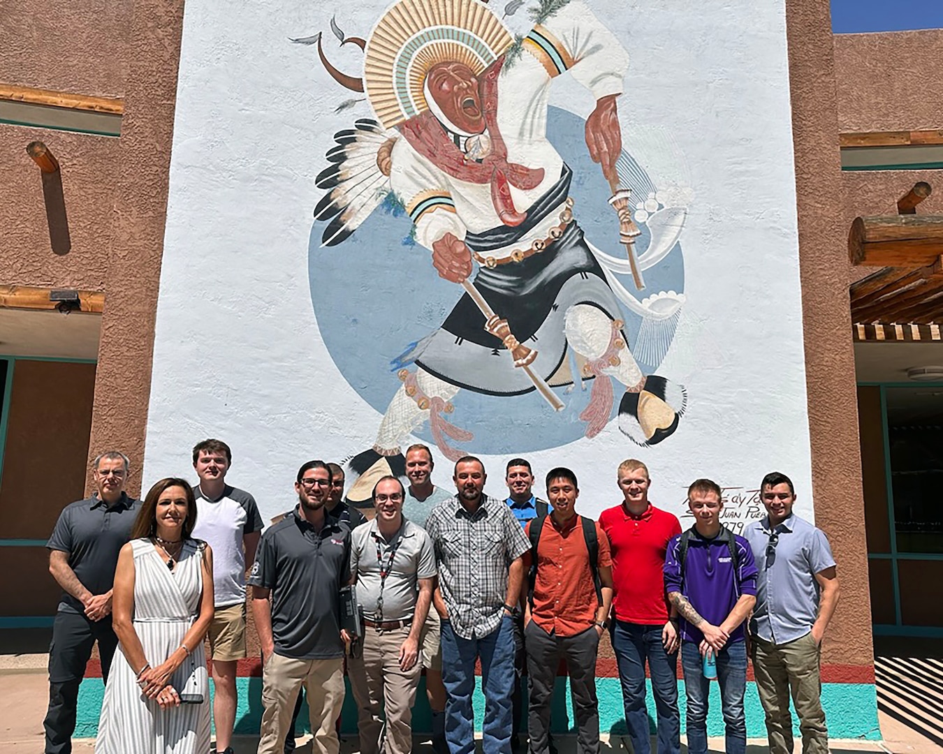 Members of the vulnerability assessment team and community staff pose for a group photo at the Indian Pueblo Cultural Community Center in Albuquerque, New Mexico on July 21, 2023. (Courtesy photo)