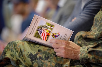 7th MSC Passes the Colors in Change of Command