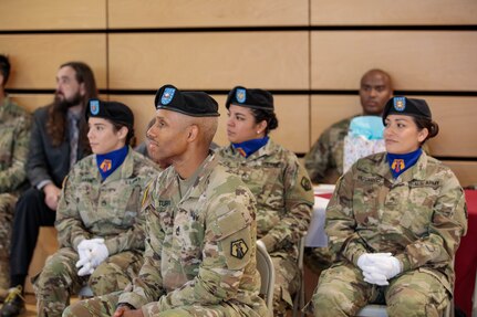 7th MSC Passes the Colors in Change of Command