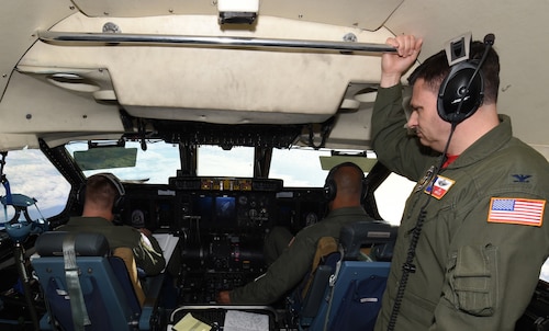 Look back Col. Merkle during his time with the 349th Air Mobility Wing.