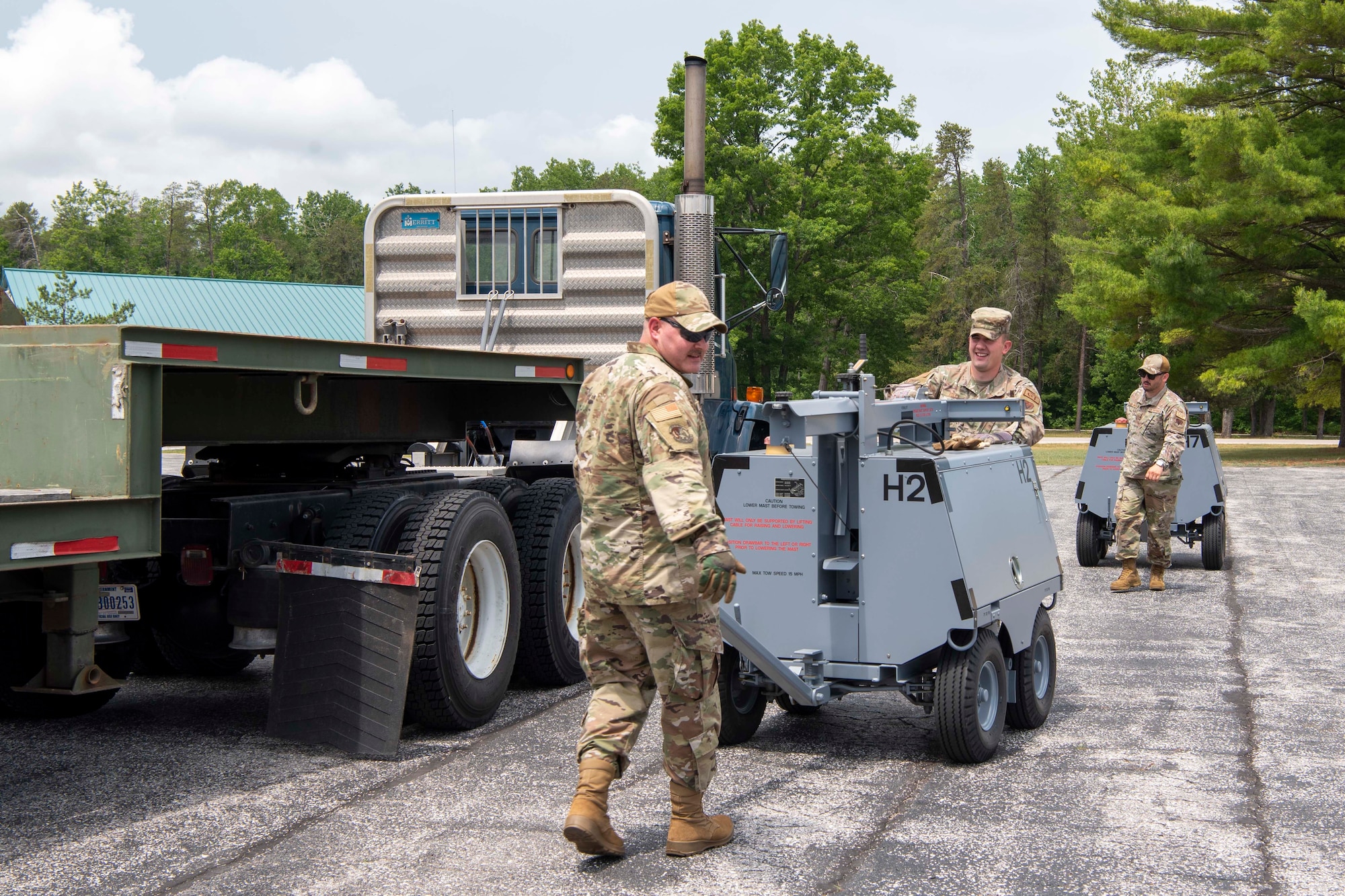 110th LRS travels across MI: Behind the scenes support for Battle Creek Air Show