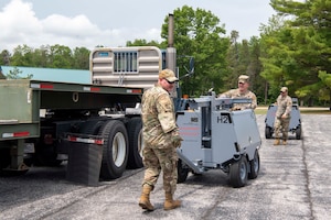 110th LRS travels across MI: Behind the scenes support for Battle Creek Air Show