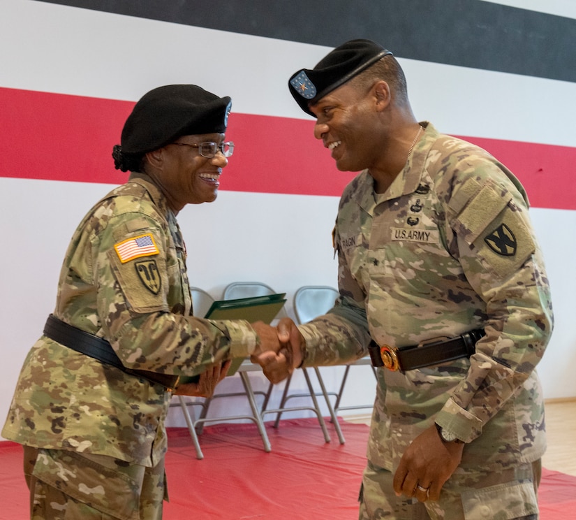 7th Mission Support Command Change of Command Ceremony