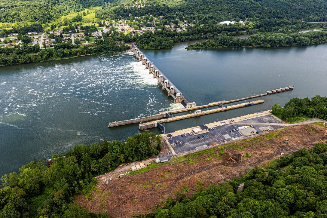 The U.S. Army Corps of Engineers Pittsburgh District will host a groundbreaking ceremony at Montgomery Locks and Dam to kick off construction to update the Ohio River’s oldest and smallest navigation facilities.