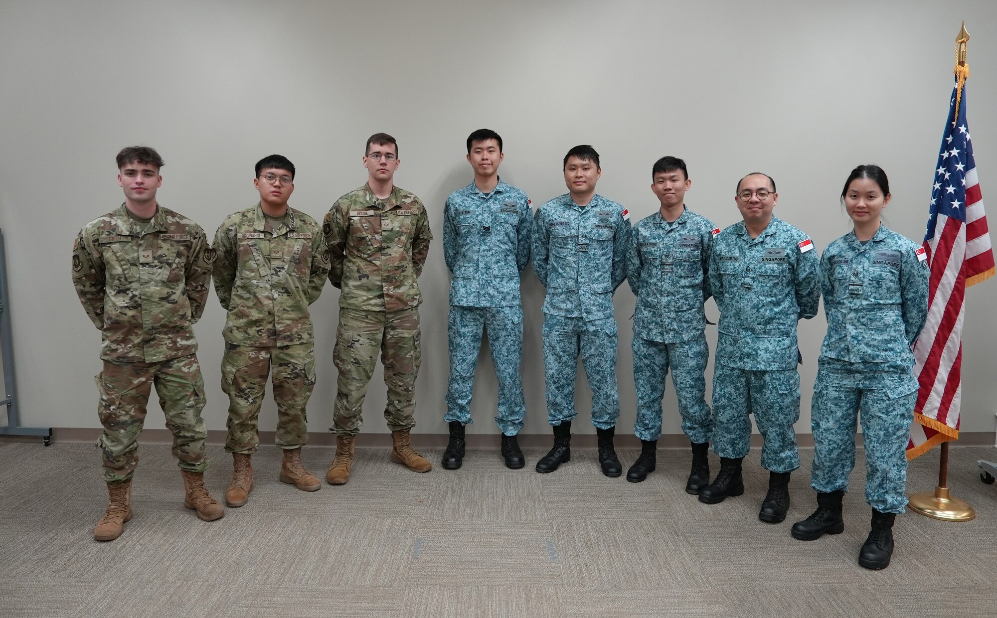 BESPIN and Singapore Air Force Members