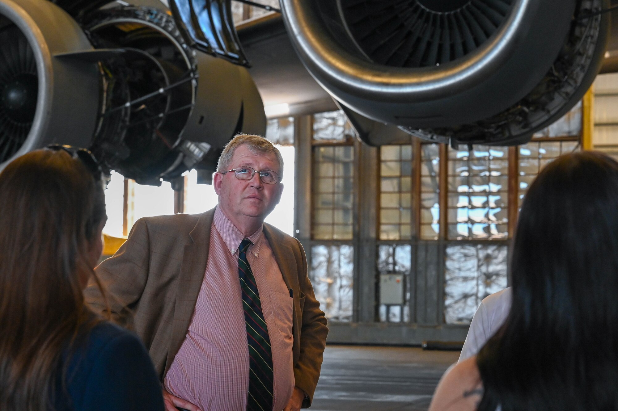 United States Representative Frank Lucas glances at a KC-46 Pegasus at Altus Air Force Base, Oklahoma, Aug. 3, 2023. Lucas represents Oklahoma’s third Congressional District, which includes Altus. (U.S. Air Force photo by Airman 1st Class Heidi Bucins)