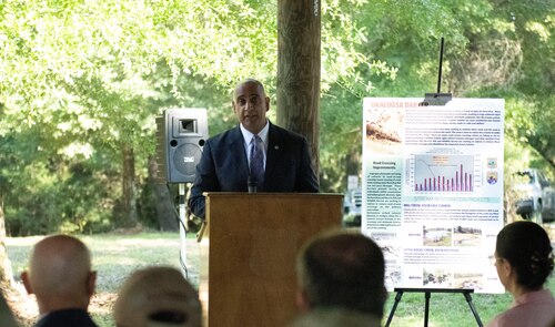 SAF/IE Secretary visits Eglin