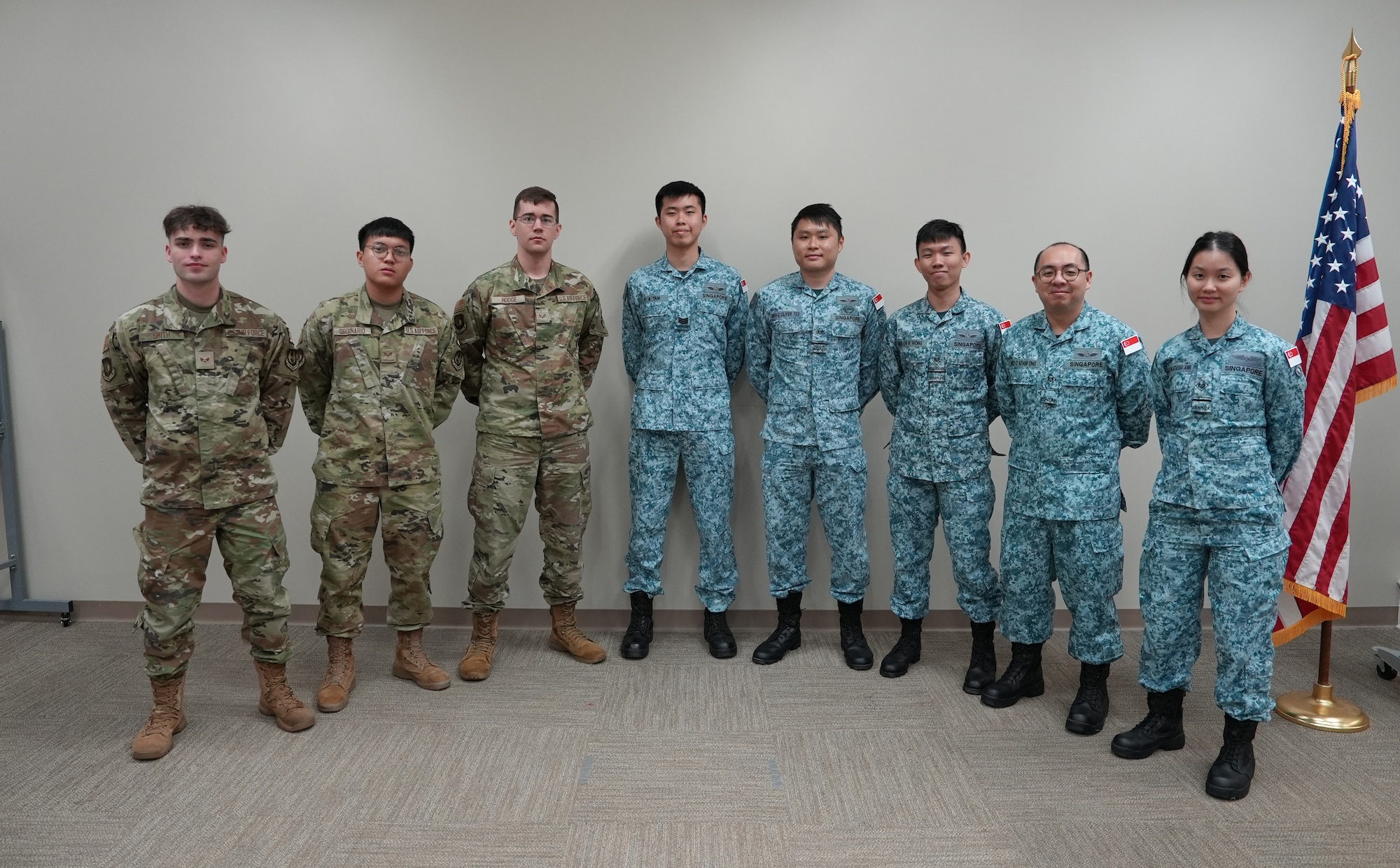 BESPIN and Singapore Air Force Members