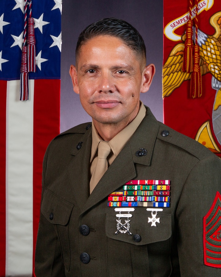 Sergeant Major Carlos A. Ruiz Official Biography Photo