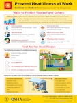 OSHA "Prevent Heat Illness at Work" poster