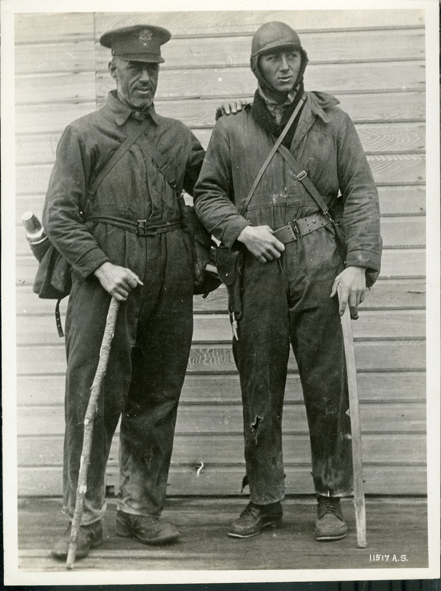 Staff Sergeant Alva Harvey and Maj Fred Martin