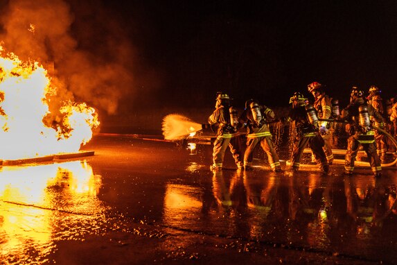 Army Reserve firefighters train at Northern Strike 2023