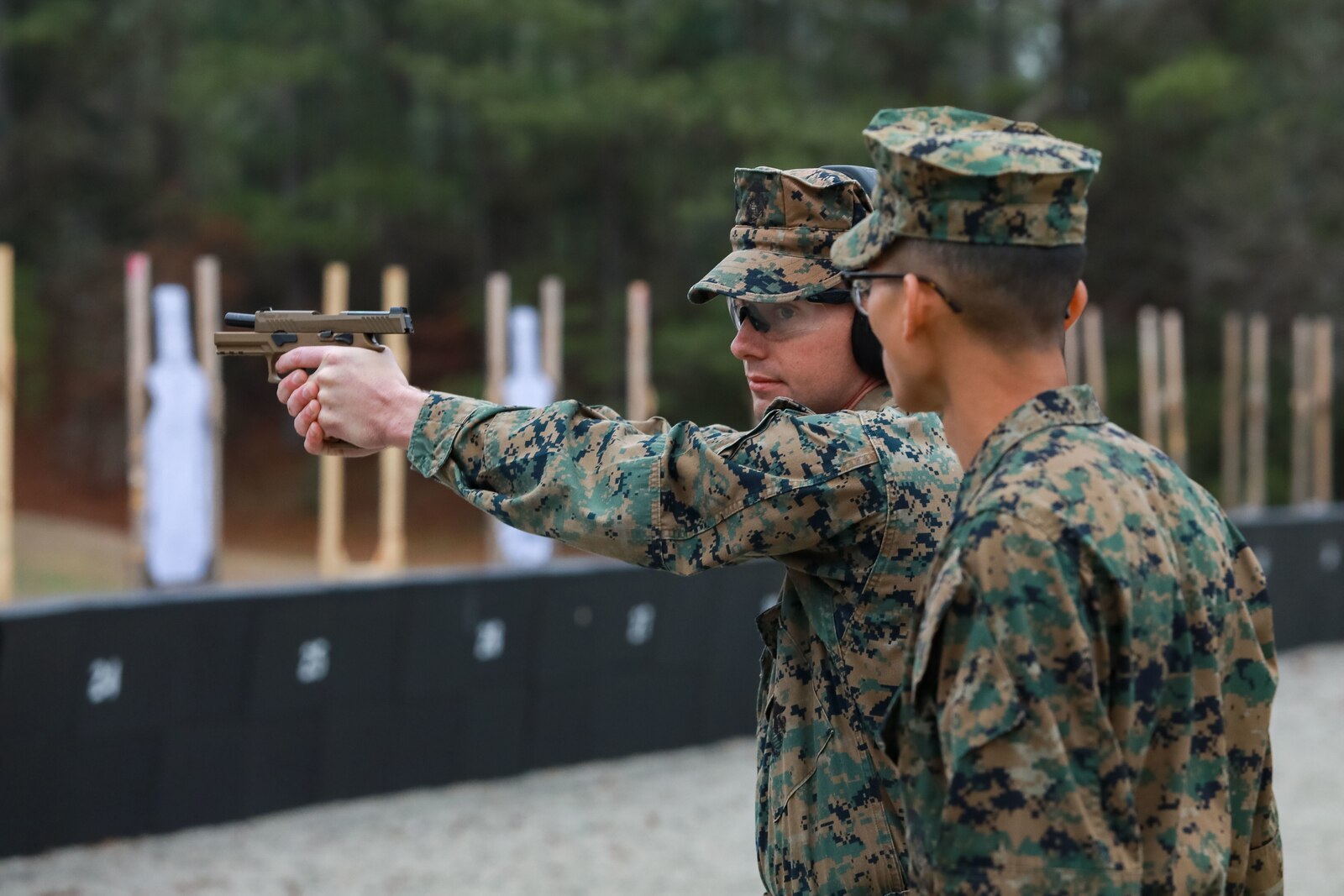 Combat Instructor School Pistol Range