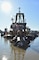 IN THE PHOTO, the Inland Dredging Company's cutterhead dredge "Integrity" works to dredge the Memphis Harbor/McKellar Lake, which was the last of 10 harbors dredged in the Memphis District during 2019. (USACE Photo / Jessica Haas)