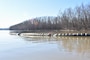 IN THE PHOTO, the Inland Dredging Company's cutterhead dredge "Integrity" works to dredge the Memphis Harbor/McKellar Lake, which was the last of 10 harbors dredged in the Memphis District during 2019. (USACE Photo / Jessica Haas)