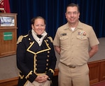 The first female commanding officer of the USS Constitution shares career path with NUWC Division Newport workforce