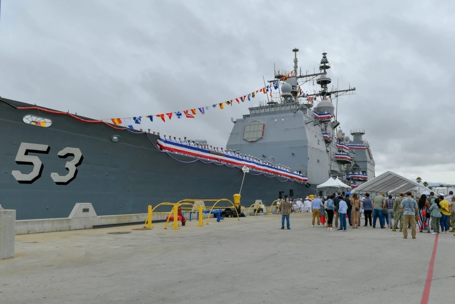 USS Mobile Bay Decommissioning