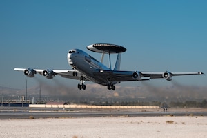 E-3 AWACS taking off