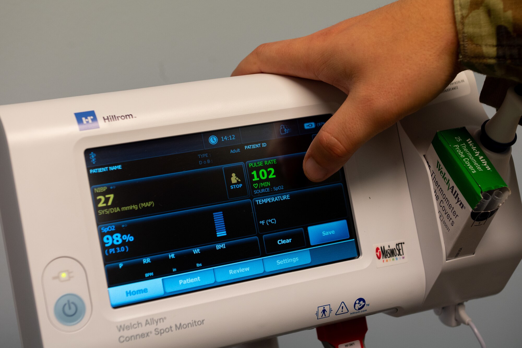 A Sphygmomanometer.