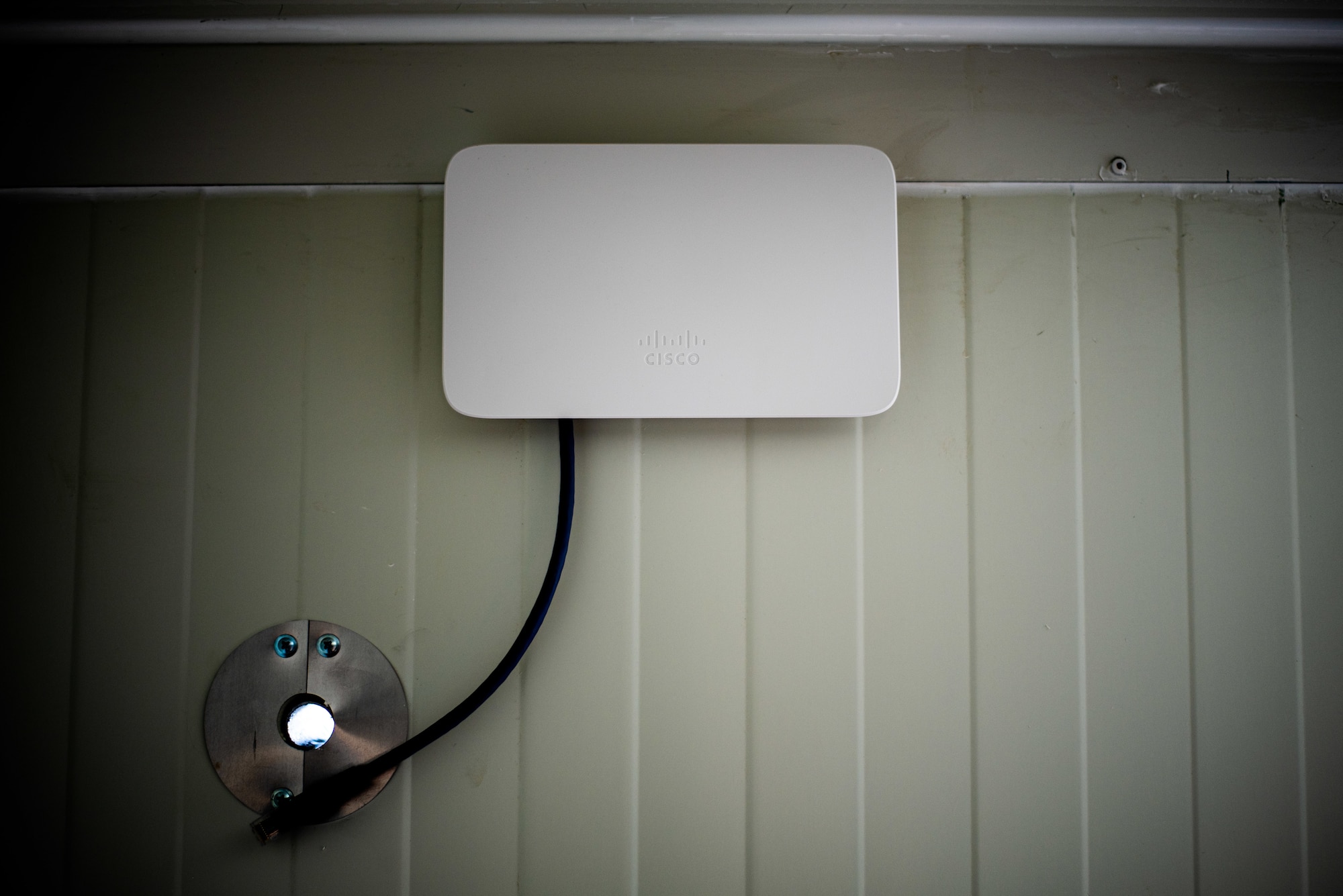 378th ECS installs Wi-Fi capabilities into new CHUs